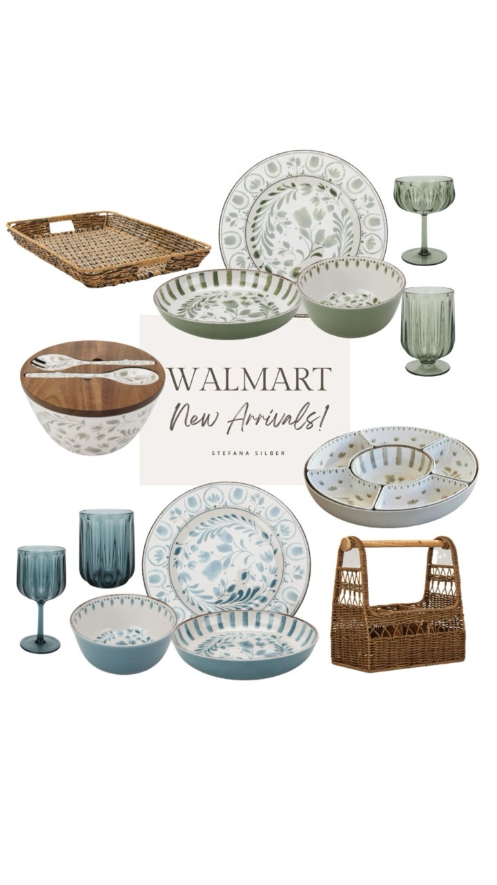 Viral outdoor finds from Walmart! 

Outdoor dining, entertaining, hosting, Serena and Lily style, Anthropologie style, Bamboo melamine, serving tray, utensil caddy


#LTKParties #LTKHome #LTKSeasonal