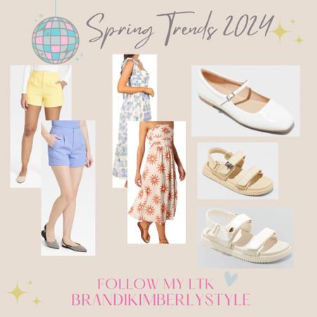 My favorite trends for spring!! Be sure to check out my blog post for more details www.cutebrandik.com 

#LTKshoecrush #LTKstyletip #LTKSeasonal