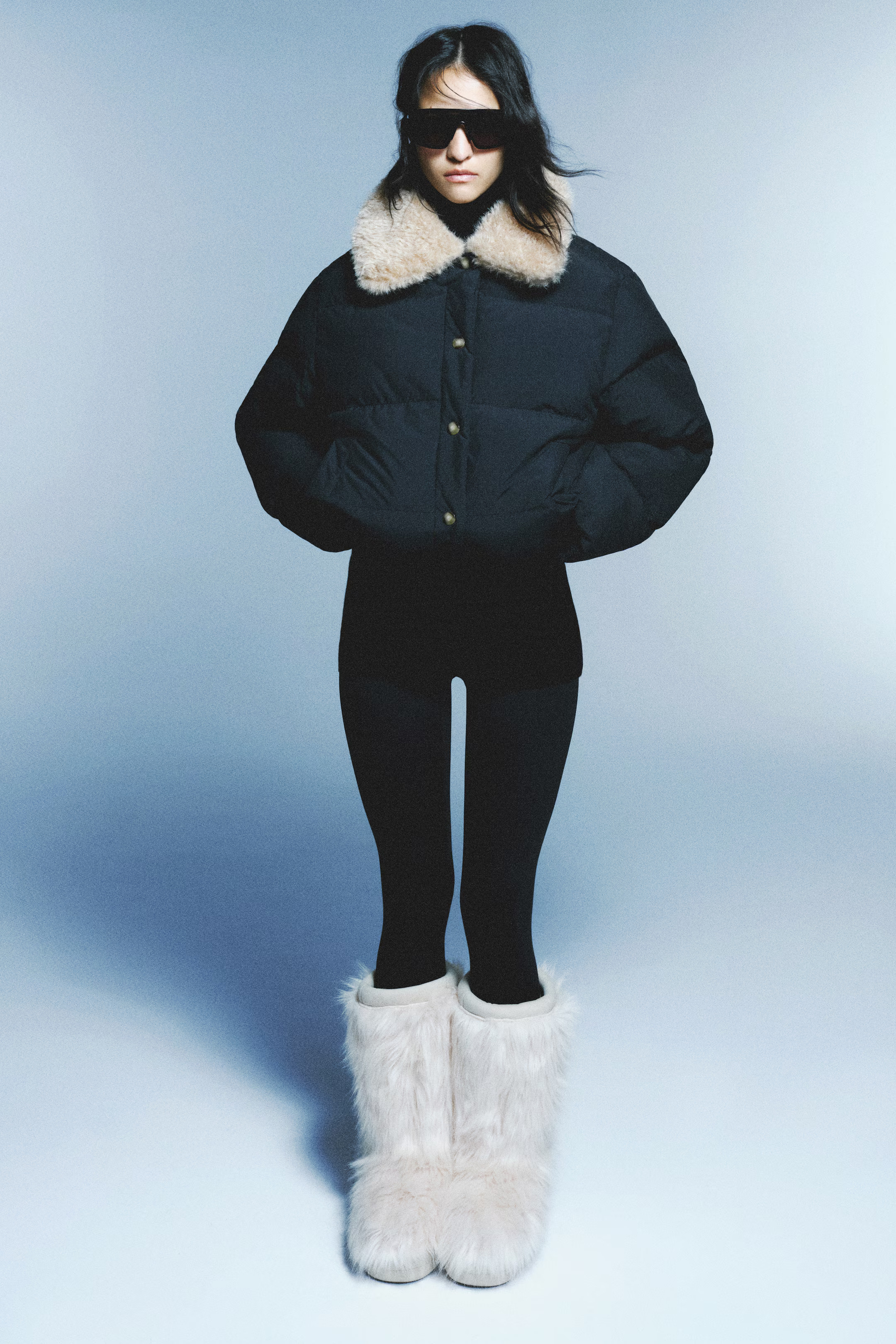 Puffer Jacket with Collar | H&M (US + CA)