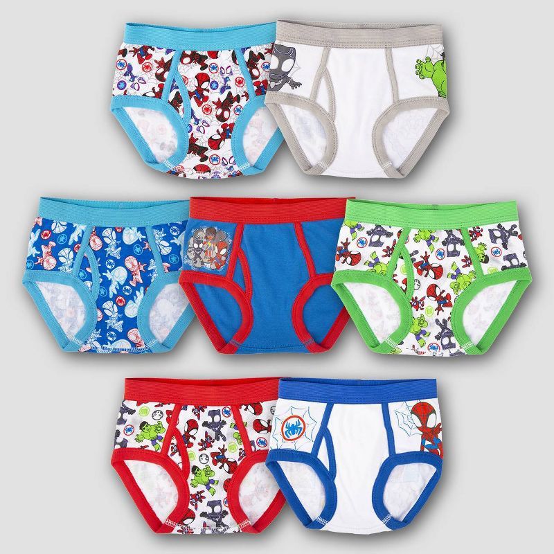 Toddler Boys' 7pk Marvel Classic Briefs - Colors May Vary | Target