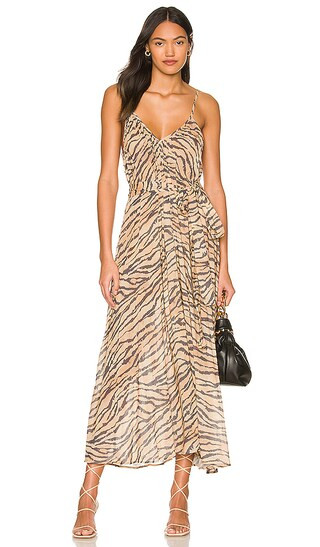 Banksia Strappy Maxi Dress in Animale | Revolve Clothing (Global)