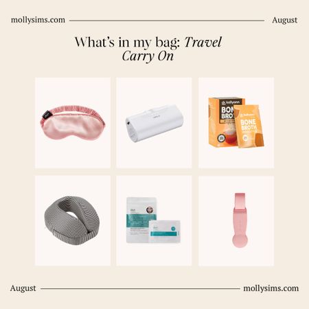 What’s in my travel carry on bag! 