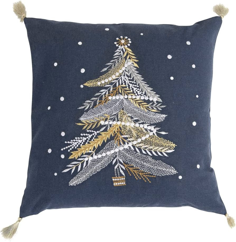 Creative Co-Op 20" Square Cotton Pillow | Amazon (US)