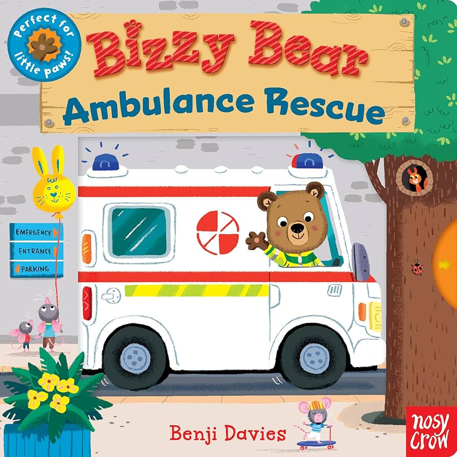 Bizzy Bear: Ambulance Rescue: (Interactive Emergency Vehicle Board Book for Toddlers - With Sturd... | Amazon (US)