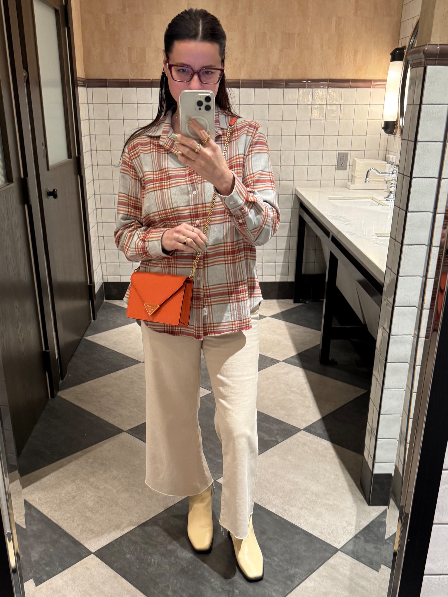 These flannel button down tops are my favorite thing to wear this time of the year - paired with a wide leg stretch denim and ankle boots and I am a happy girl 💕

#LTKSaleAlert #LTKStyleTip #LTKSeasonal