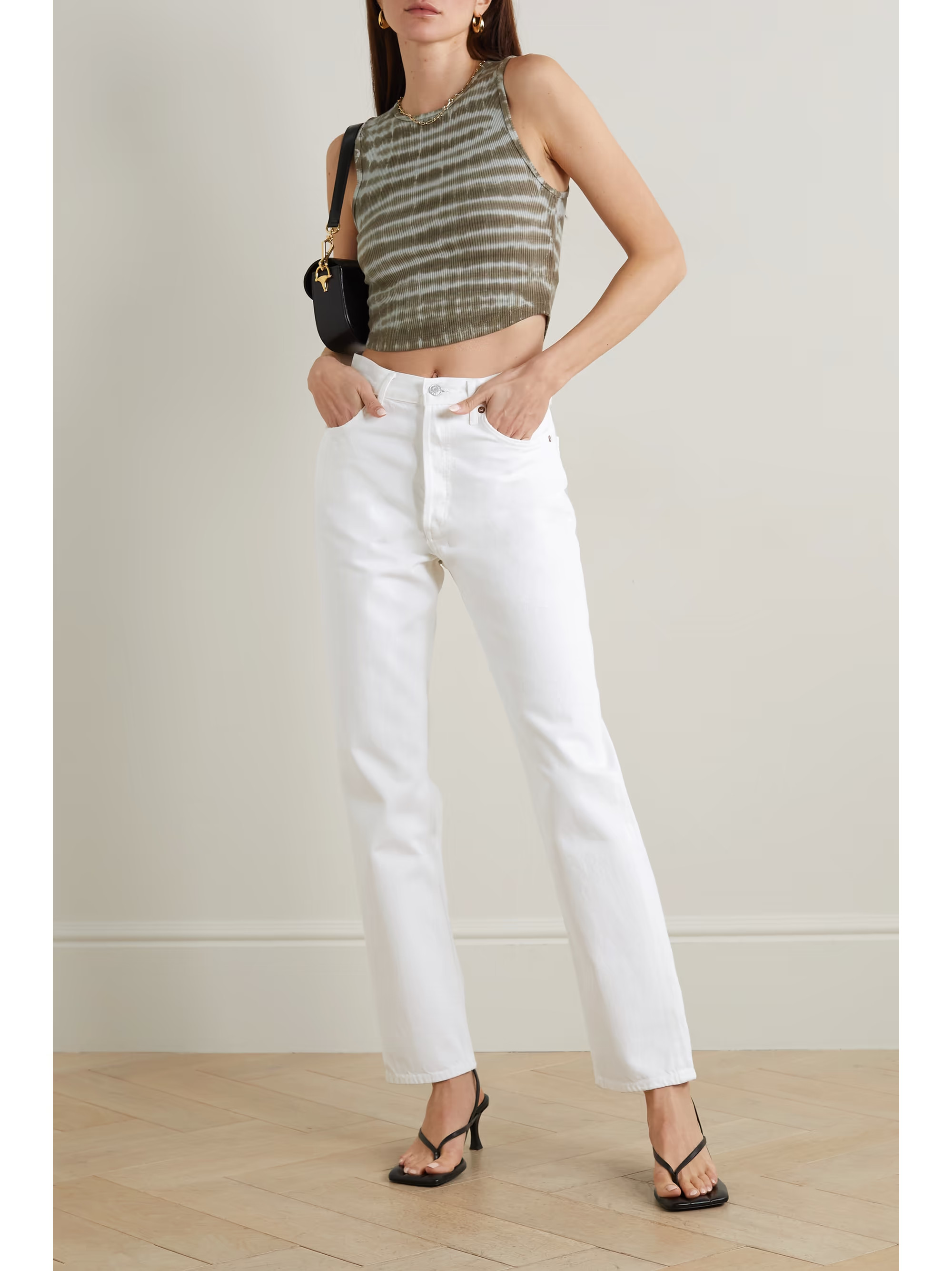 + NET SUSTAIN '90s Pinch Waist high-rise straight-leg organic jeans | NET-A-PORTER (US)