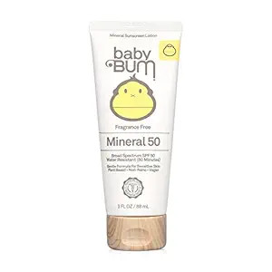 Baby Bum SPF 50 Sunscreen Lotion | Mineral UVA/UVB Face and Body Protection for Sensitive Skin | ... | Amazon (US)