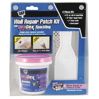 DAP DryDex 8 oz. Wall Repair Patch Kit 12345 - The Home Depot | The Home Depot