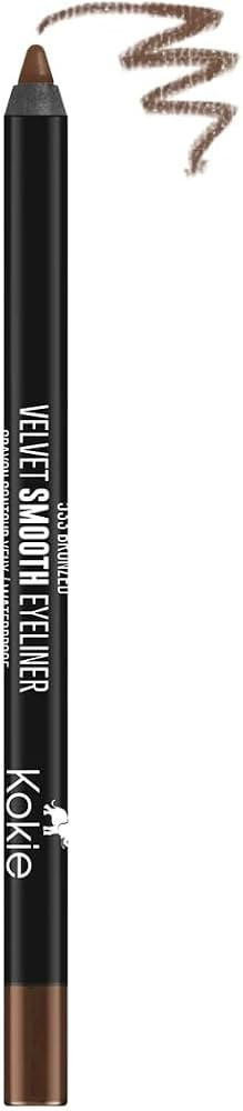 Kokie Cosmetics Waterproof Velvet Smooth Eyeliner Pencil, Bronzed, 0.042 Ounce | Amazon (US)