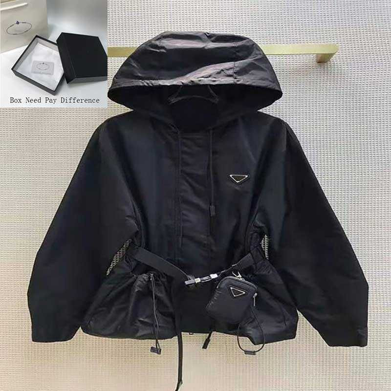 Womens Designer Jacket With Hooded Fashion Solid Color Windbreaker Jackets Casual Ladies Jacket C... | DHGate