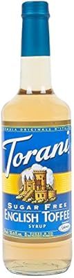 Torani English Toffee Syrup Sugar Free | Amazon (US)