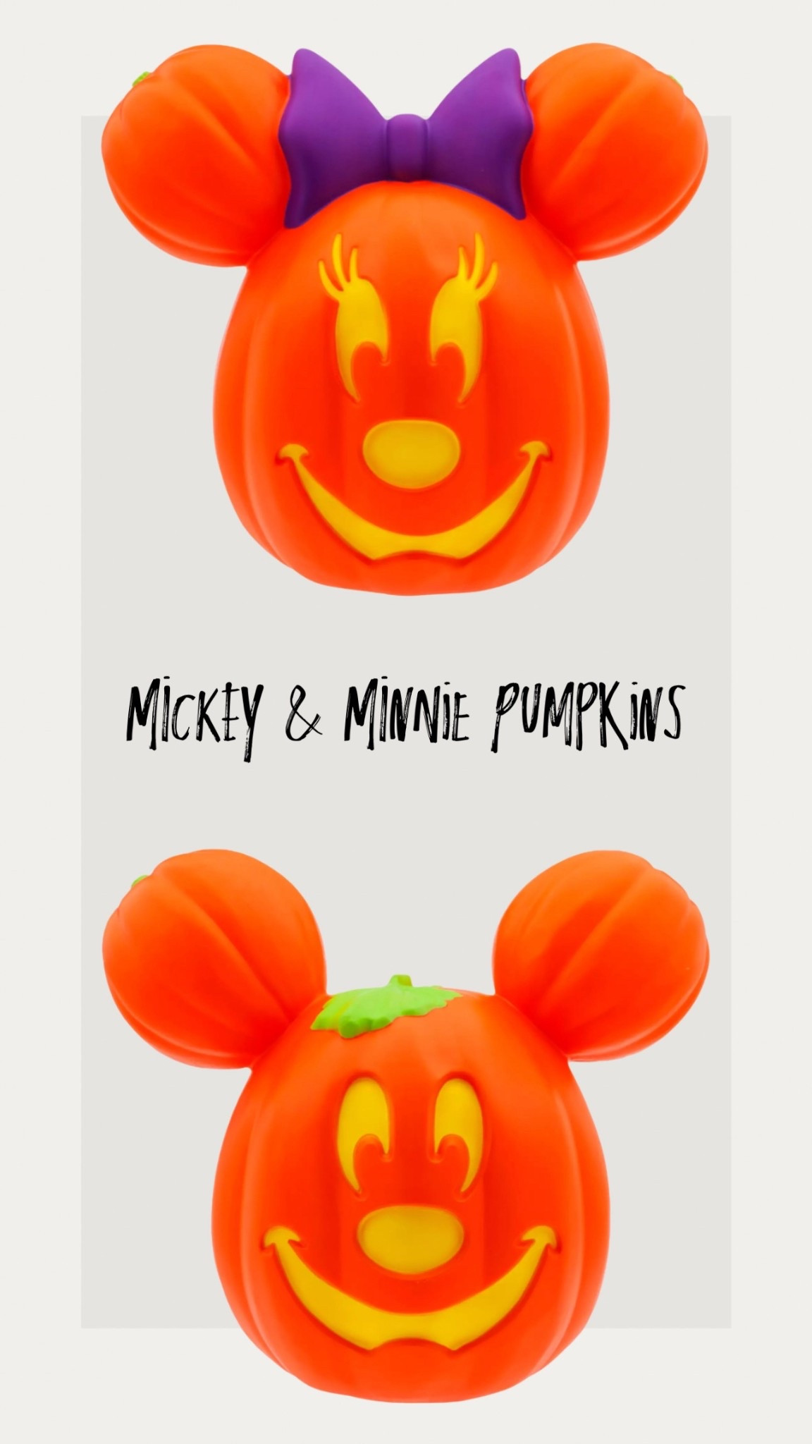 Mickey and Minnie light up pumpkin

#LTKSeasonal #LTKSaleAlert #LTKHome