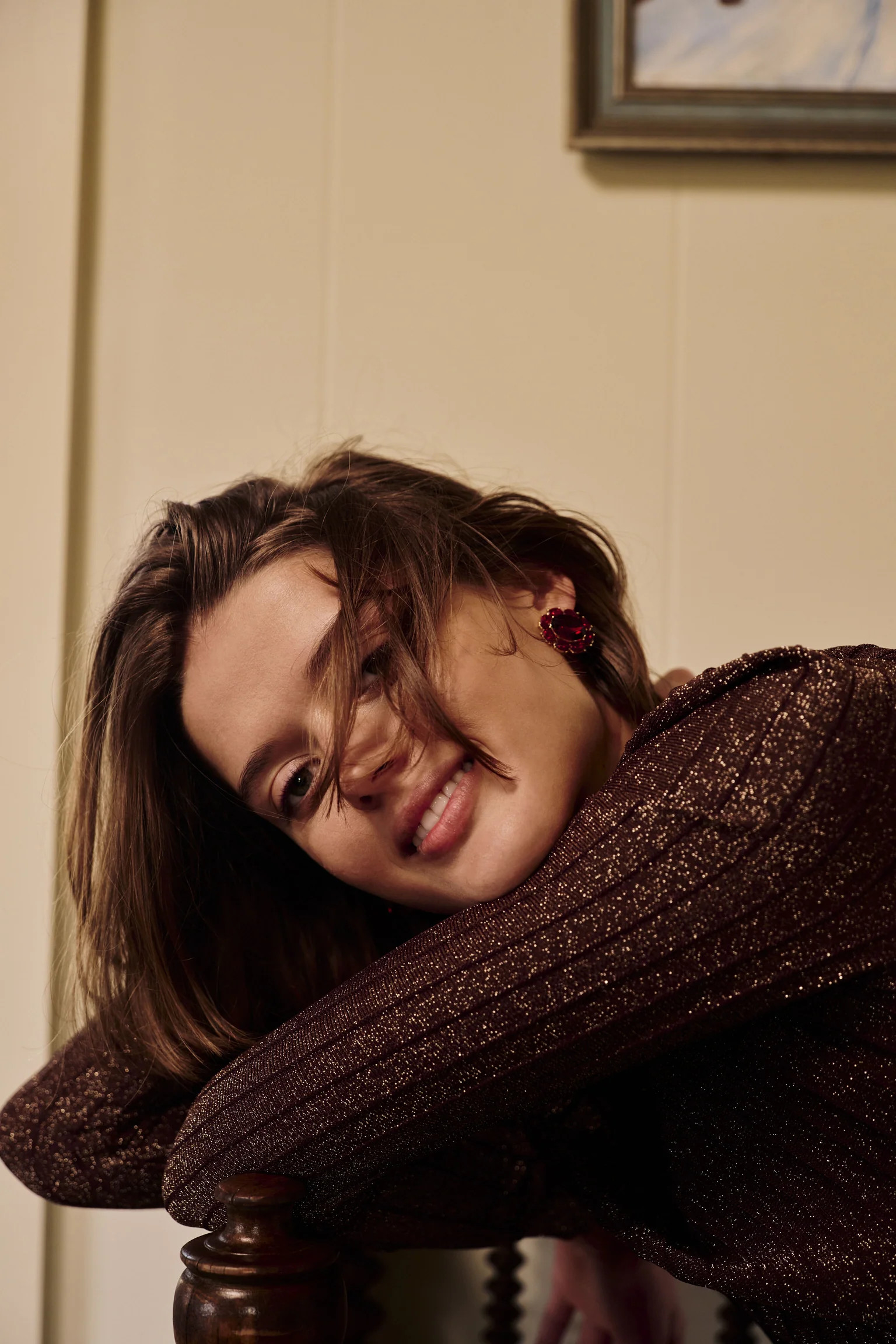 Ruby Crystal Emaline Studs | Tuckernuck (US)