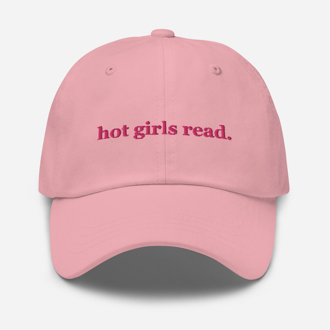Embroidered Hot Girls Read Dad Hat | Etsy (US)