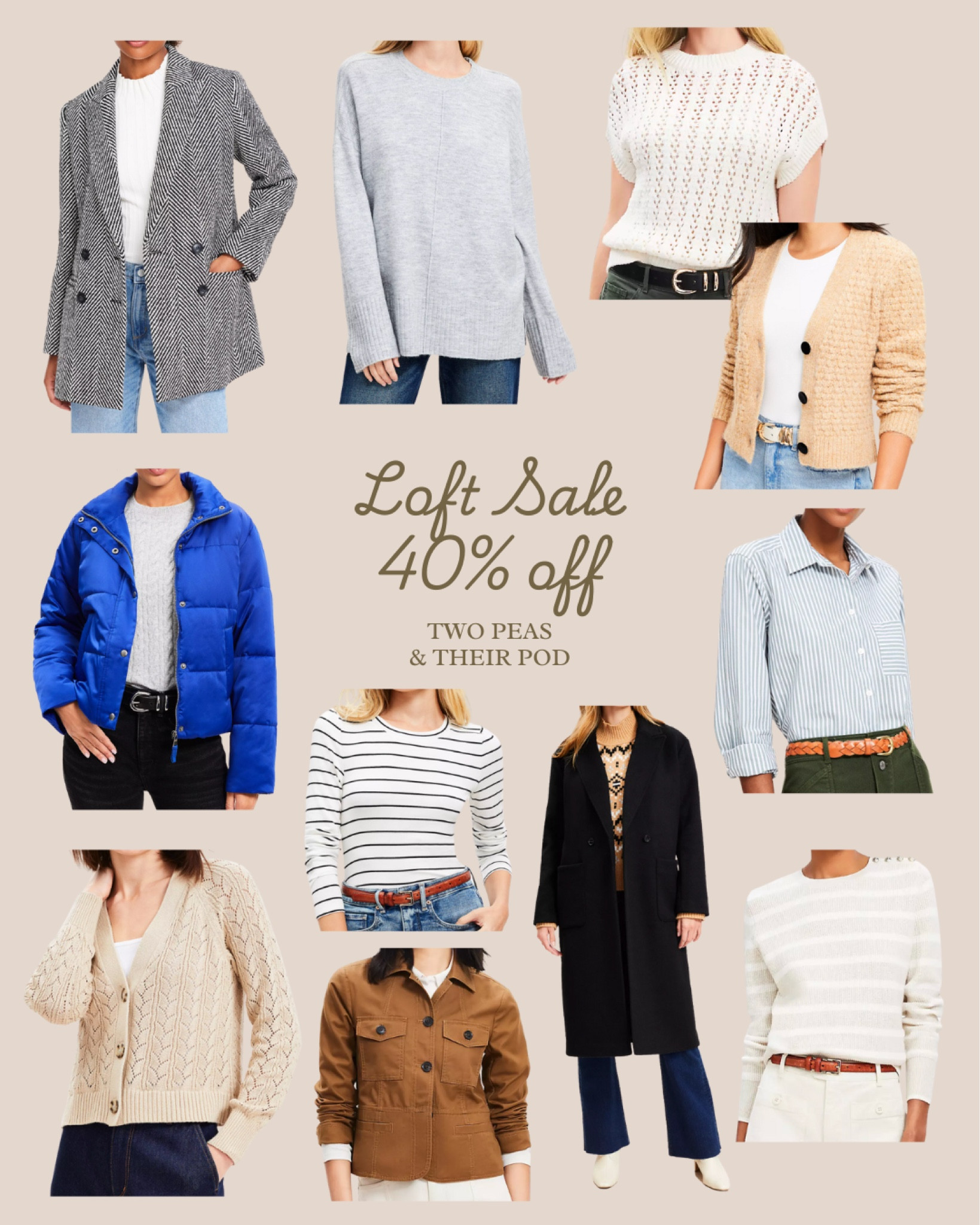 Loft is having their Spring Event where you can get 40% off your purchase!! Here are my top picks!

#LTKStyleTip #LTKFindsUnder100 #LTKSaleAlert