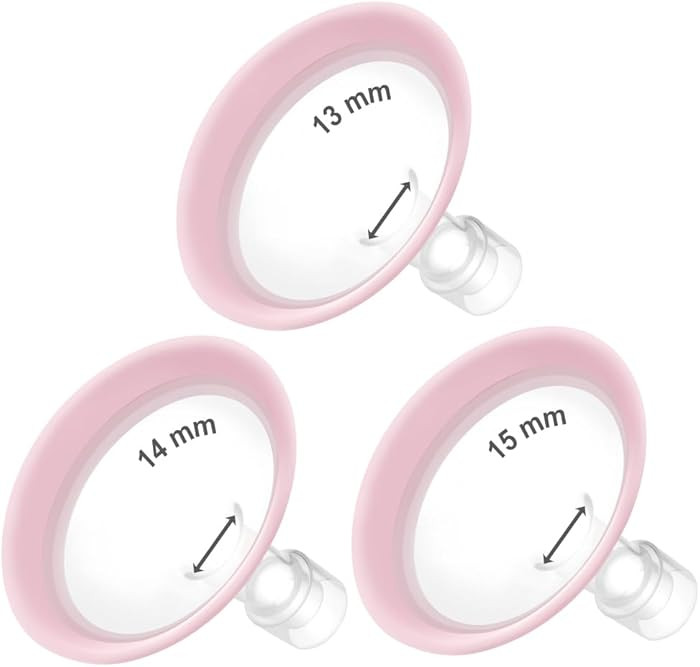 Maymom MyFit Flanges Pano Goldie Pack 13 14 15 mm Compatible with Medela Breast Pumps and Maymom ... | Amazon (US)