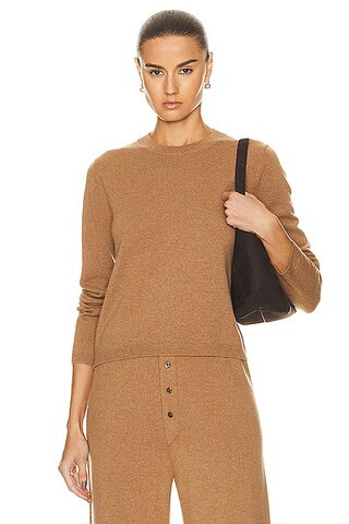 Shrunken Crew Cashmere Sweater | FWRD 