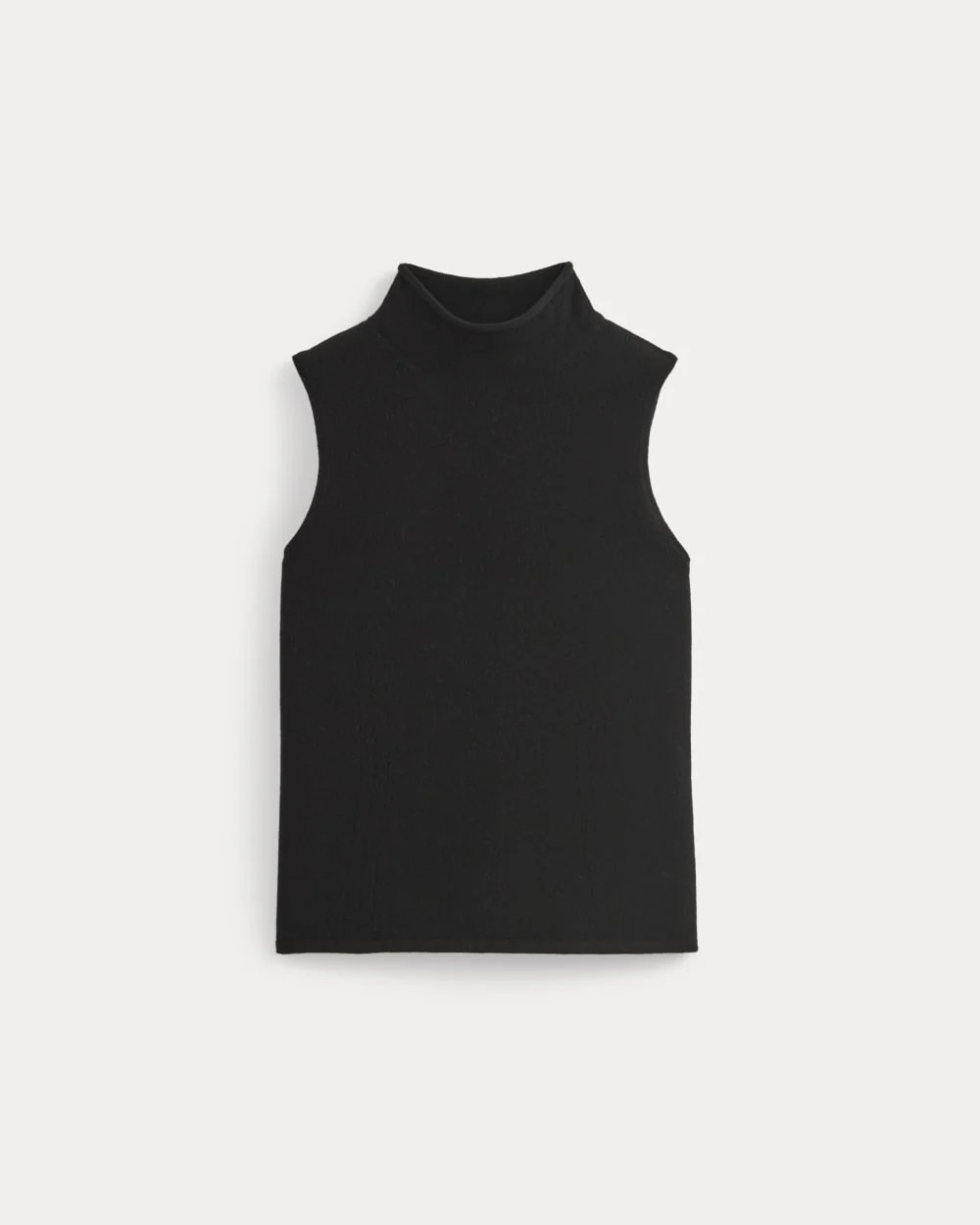 Cashmere Funnel-Neck Tank | Black | Everlane