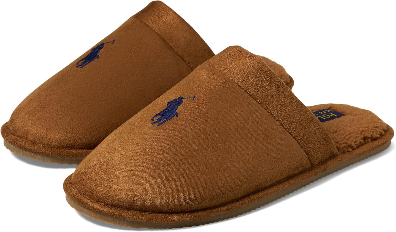 POLO RALPH LAUREN Men's Klarence Scuff Slipper | Amazon (US)
