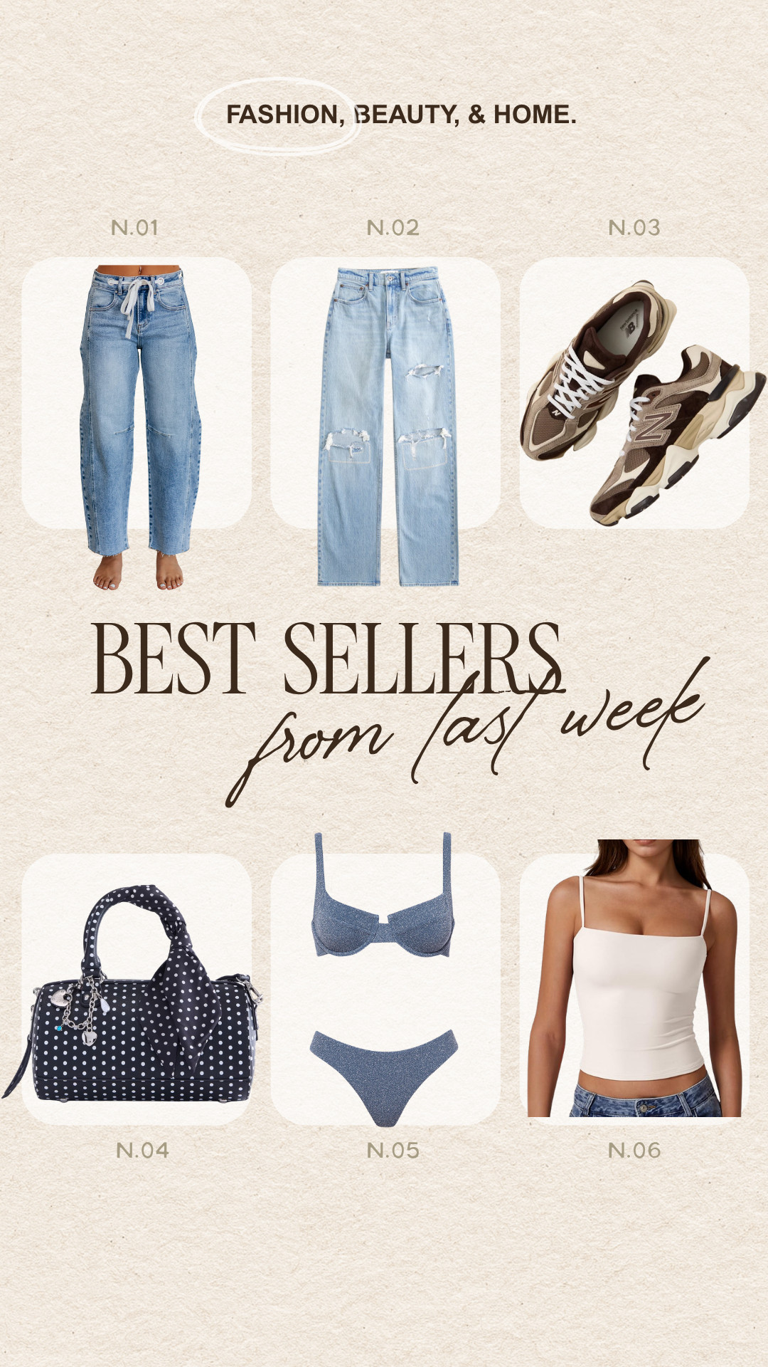 This week's best sellers!  

 #LTKootd