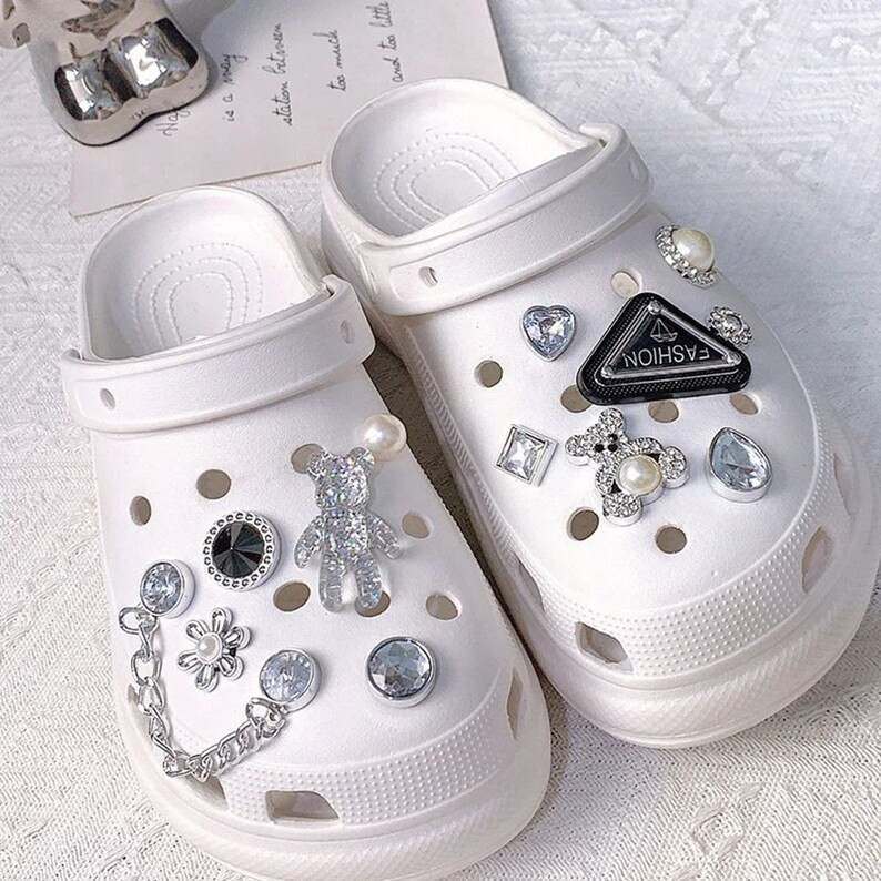 Y2k Croc Charms, Croc Charms Aesthetic Set, Gift for Son , Her Him, Jibbitz Charms, Cute PVC Clog... | Etsy (US)