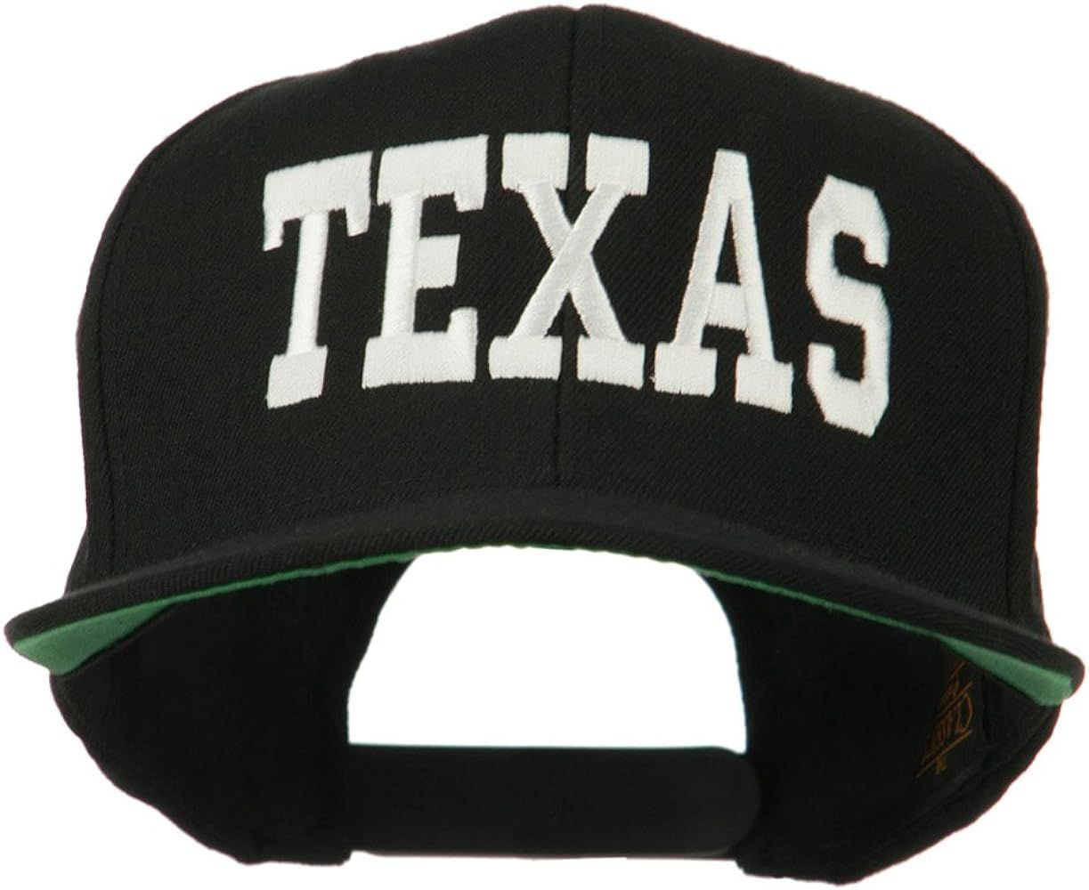 e4Hats.com College Texas Embroidered Snapback Cap | Amazon (US)