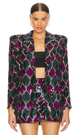 Zhivago Mean Streets Jakcet in Purple,Teal. - size 10 (also in 8) | Revolve Clothing (Global)