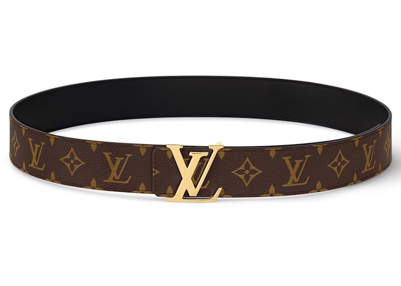 Women's Louis Vuitton LV Initiales 40mm Reversible Belt in Monogram | StockX
