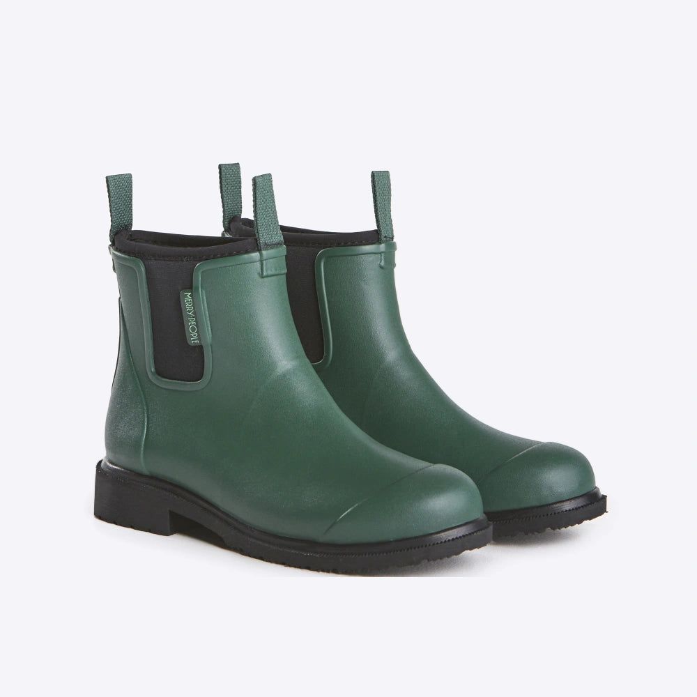 Bobbi Rain Boot // Alpine Green & Black | Merry People - US