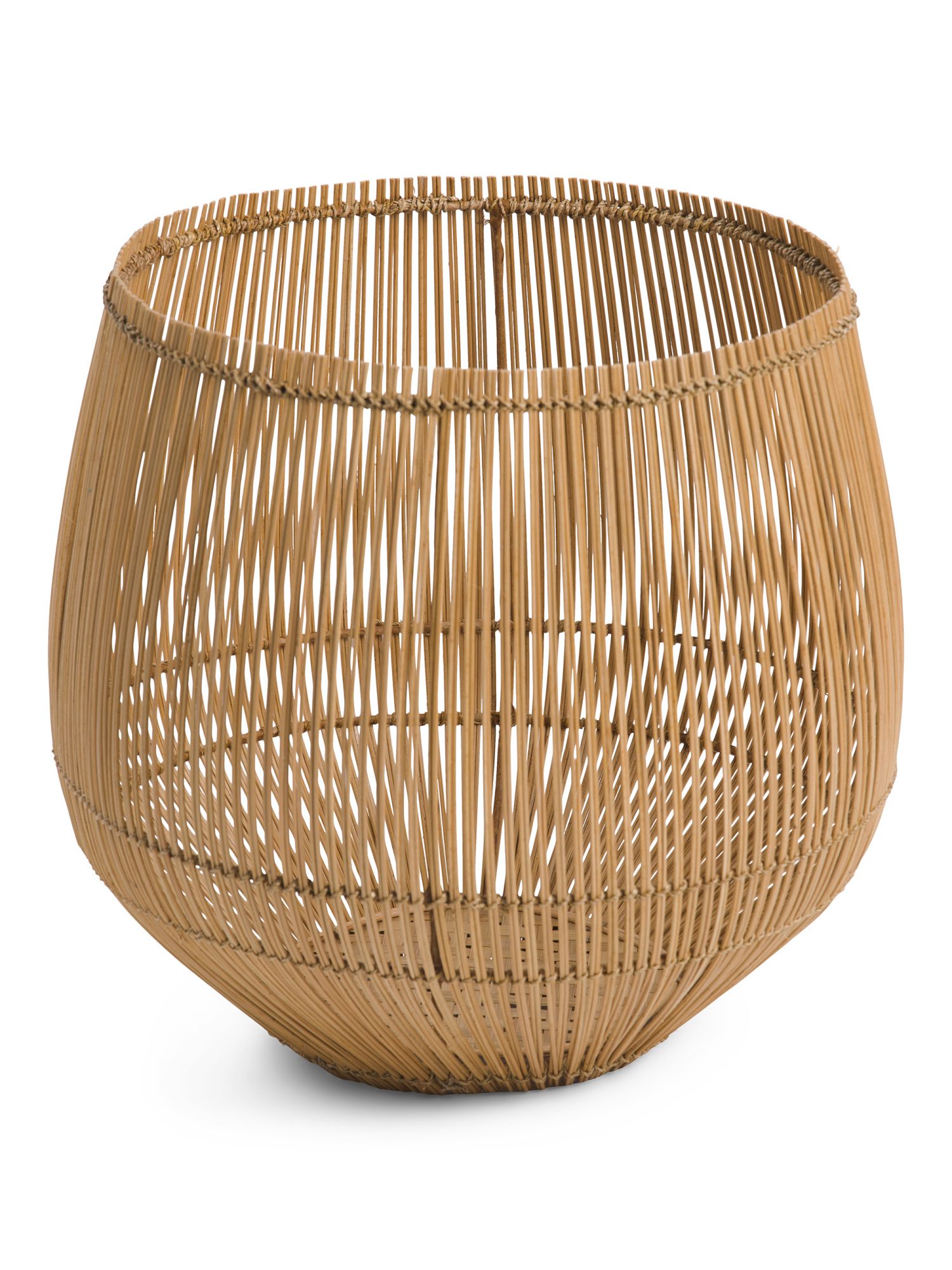 Medium Bamboo Stick Belly Basket | TJ Maxx