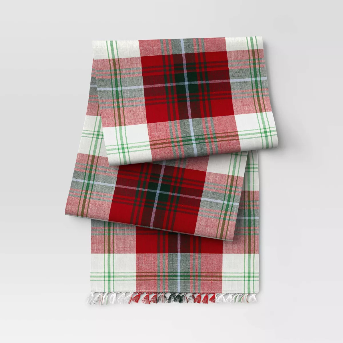 72"x14" Plaid Table Runner - Threshold™ | Target