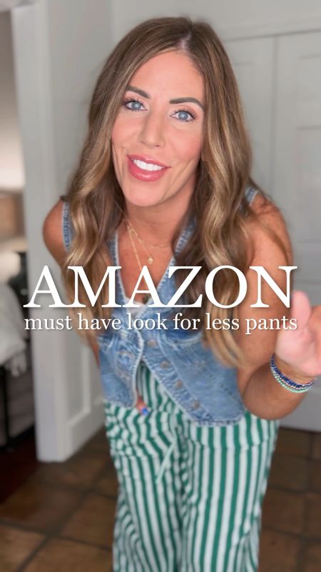 Amazon must have look for less pants

Cotton blend drawstring striped pants from Amazon are very similar to the Hudson Canyon striped pants from free people. I’m sharing both pants. I went with my true size medium in the Amazon pants and I went down one size in free people. 

The Amazon pants are available in nine colors and I would say they are true to size with a baggy fit. If you want them to be more fitted, then go down one size.
Only $33.99 vs. $98

#AmazonStyle #FreePeopleStyle #StripedPants #PerfectSummerPants #SummerOutfitideas #Over40Style #StyleOver40 #AmazonFinds



#LTKFindsUnder50 #LTKStyleTip #LTKOver40