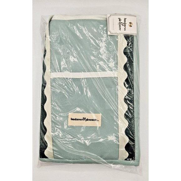 NWT Business And Pleasure Blue/Green Crossbody Large Insulated Cooler Bag Tote | Poshmark