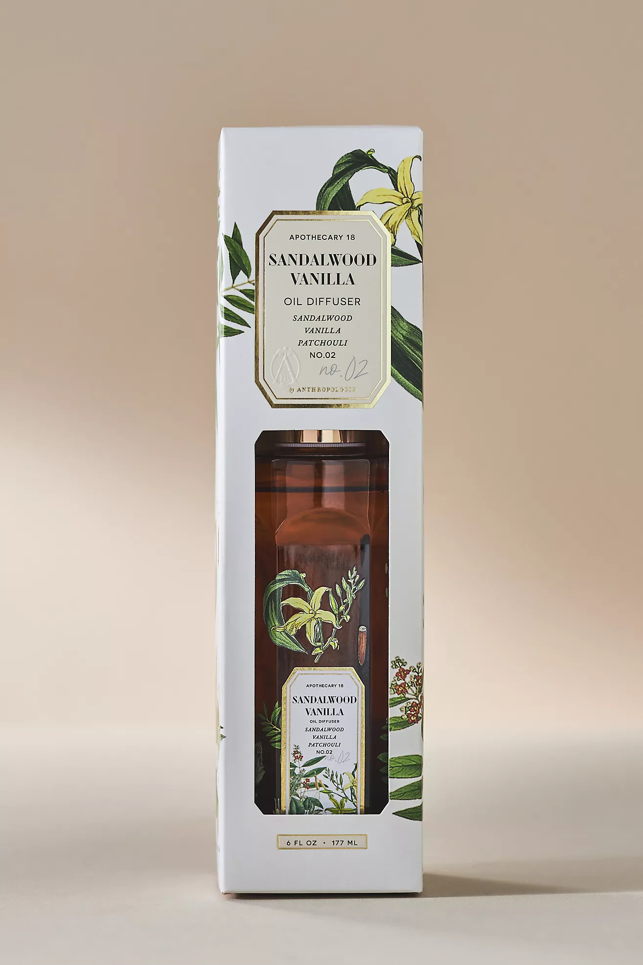Apothecary 18 Woody Sandalwood Vanilla Reed Diffuser | Anthropologie (US)