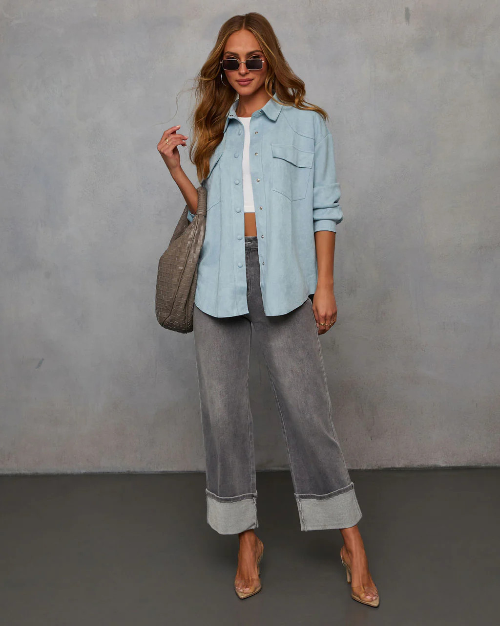 Gather Together Suede Shacket | VICI