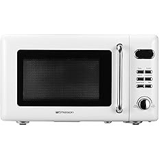 Emerson MWR7020W Compact Countertop Microwave Oven with Button Control, LED Display, 700W 5 Power... | Amazon (US)