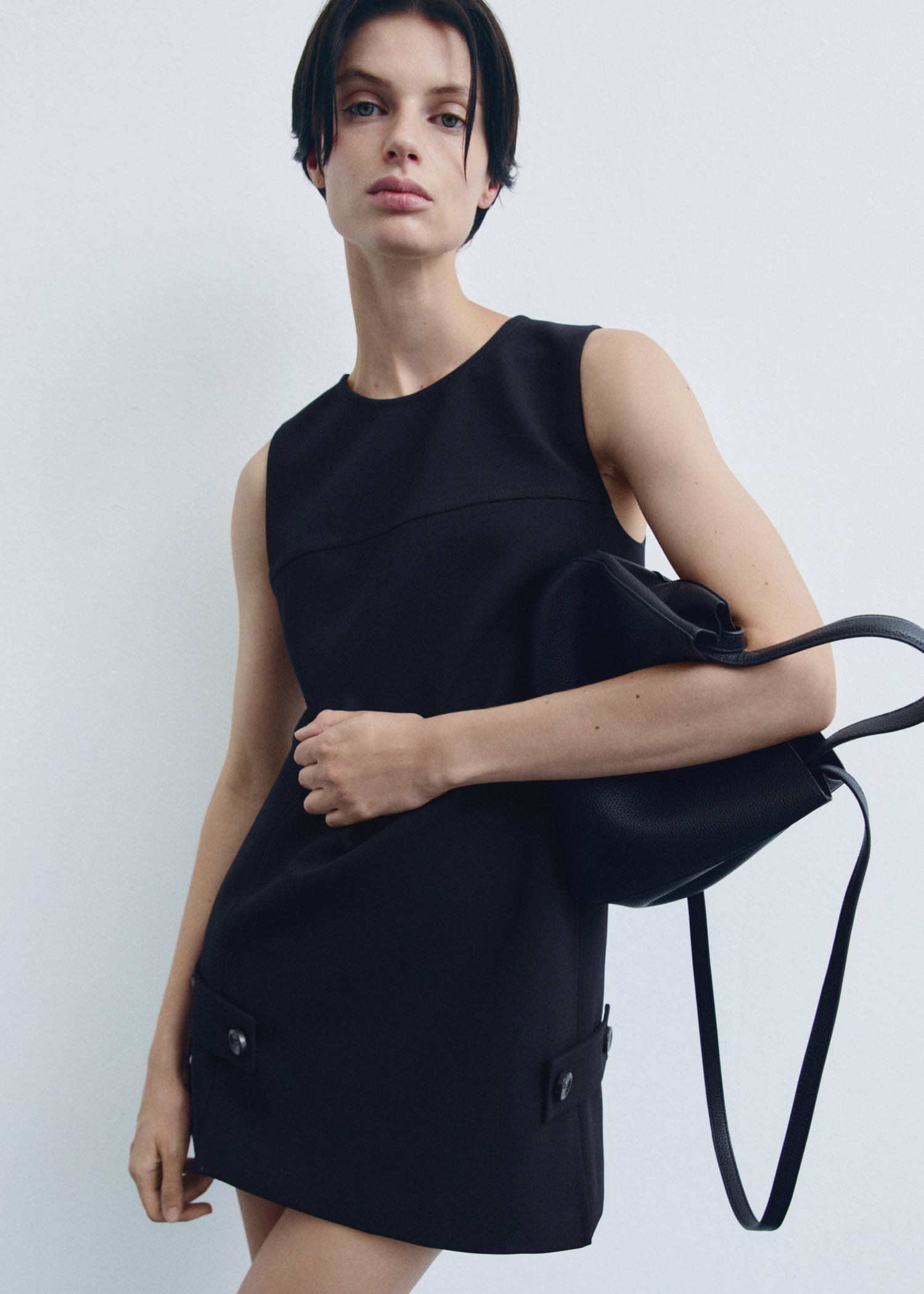 Crossbody bag with double handle | Mango (US/MX/AU)