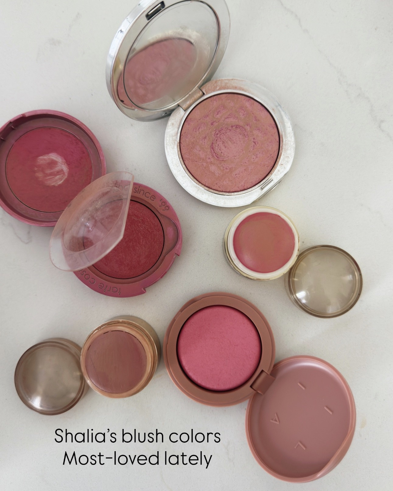 Shalia’s most worn/loved blush colors lately

#LTKOver40