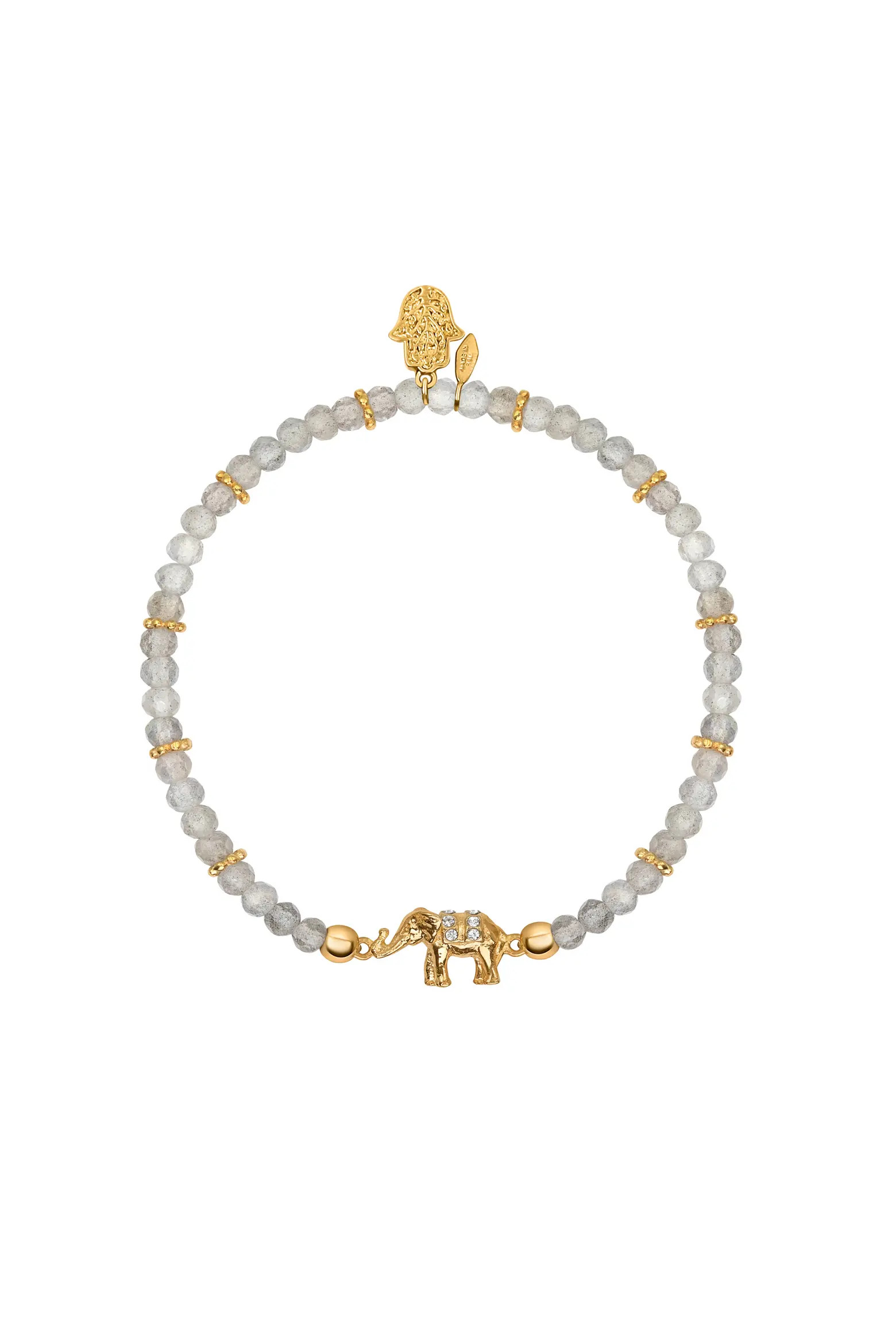 Labradorite Elephant Charm Beaded Bracelet Mind Nourisher (Women) | Nordstrom | Nordstrom