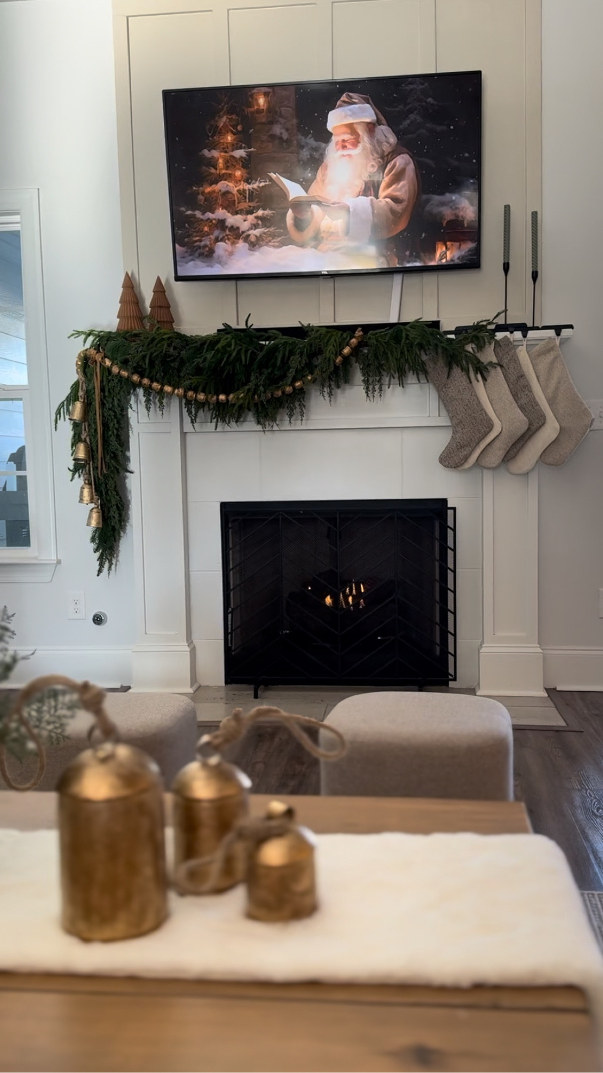 Shop my new stockings & mantle 🤎

#LTKhome #LTKHoliday