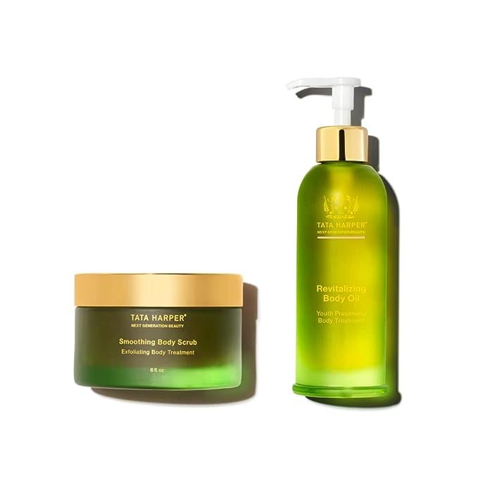 NEW Tata Harper Body Glow Duo, All Over Body Facial, 100% Natural, Made Fresh in Vermont | Amazon (US)