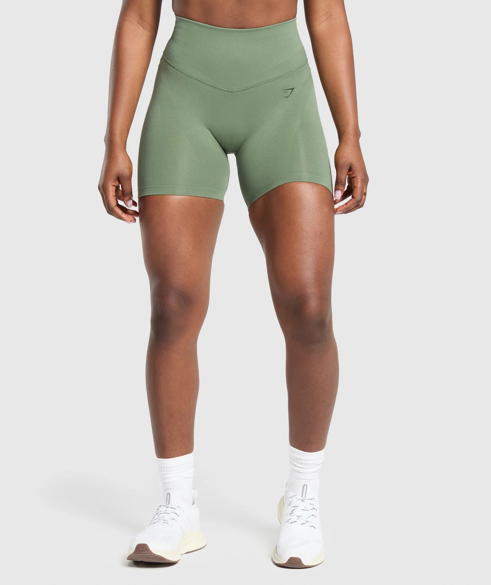 Gymshark Activate Seamless Shorts - Force Green | Gymshark US