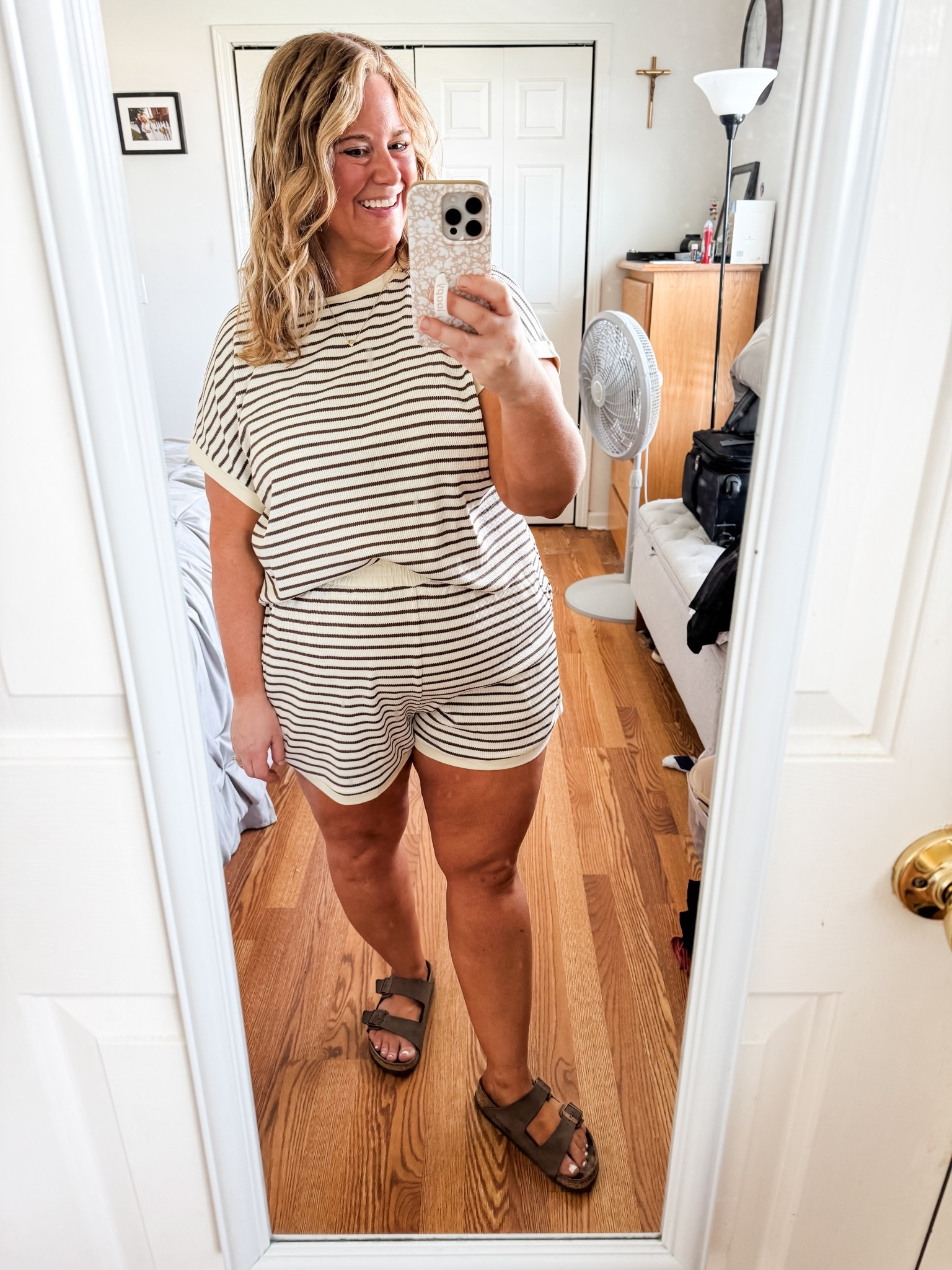 This amazon set is the cutest!  Thick enough material that the quality is good but thin enough that it’s breathable for hot days.  Wearing an XL  

#LTKMidsize #LTKFindsUnder50 #LTKSeasonal