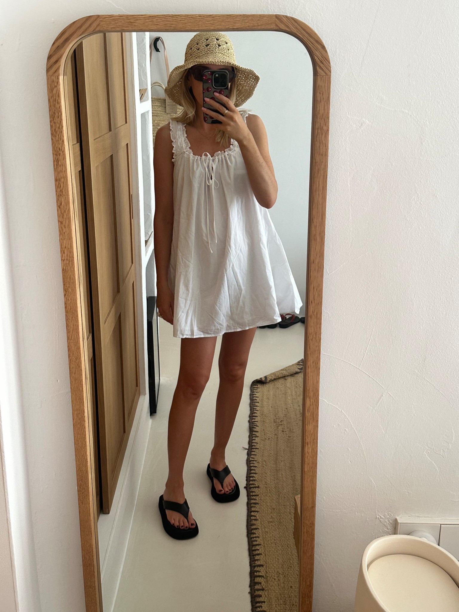 Holiday pool day
Wearing a UK4 in the dress due to the style. Deffo one to size down in

#LTKuk #LTKsummer #LTKeurope