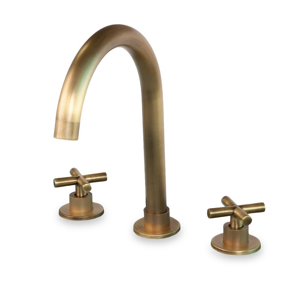 Deck Mounted Widespread Cross Handle | West Elm (US)