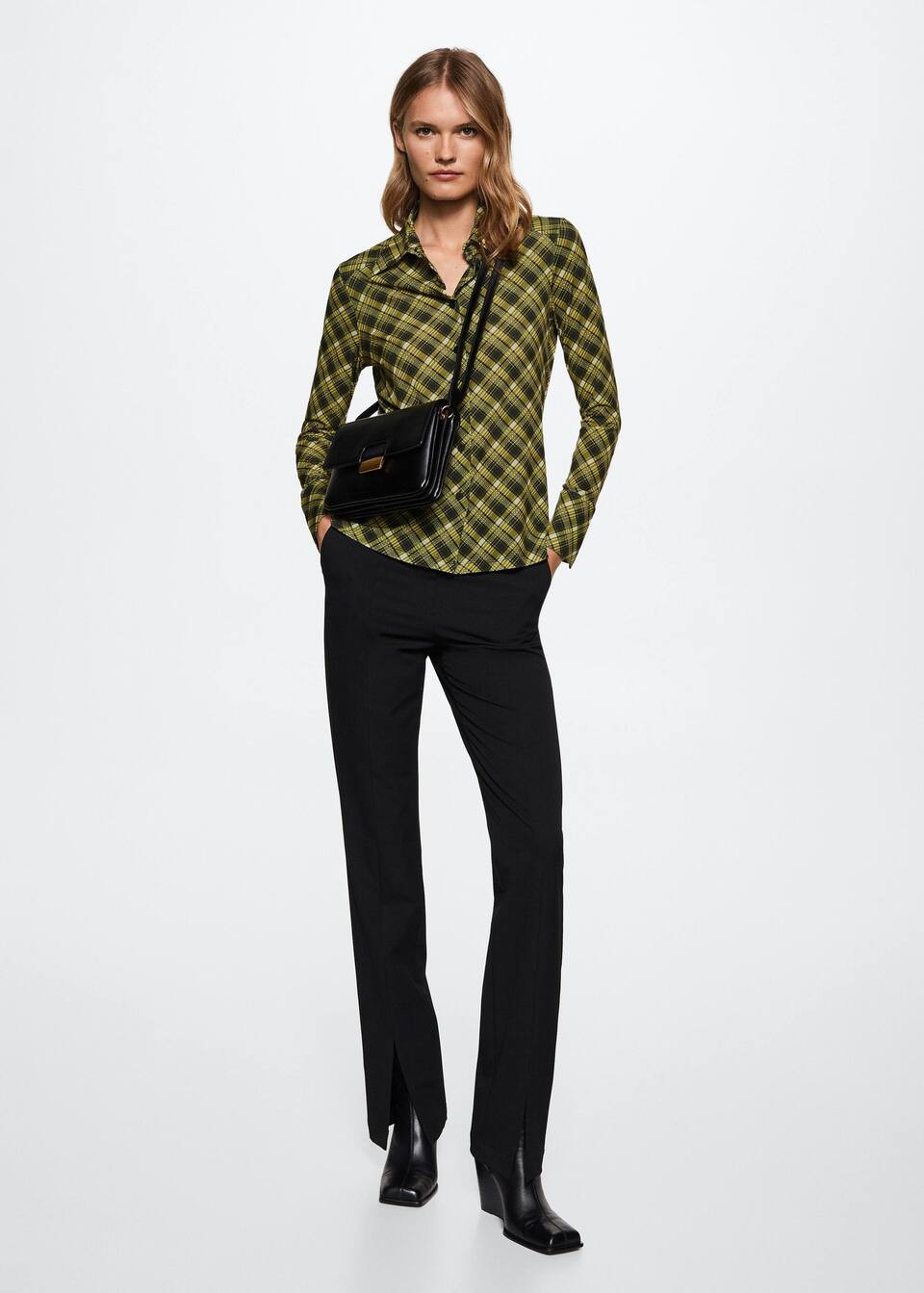 Flap cross-body bag -  Women | Mango USA | MANGO (US)