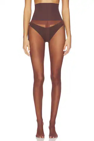 Commando Premier Sheer Tights in Oxblood from Revolve.com | Revolve Clothing (Global)
