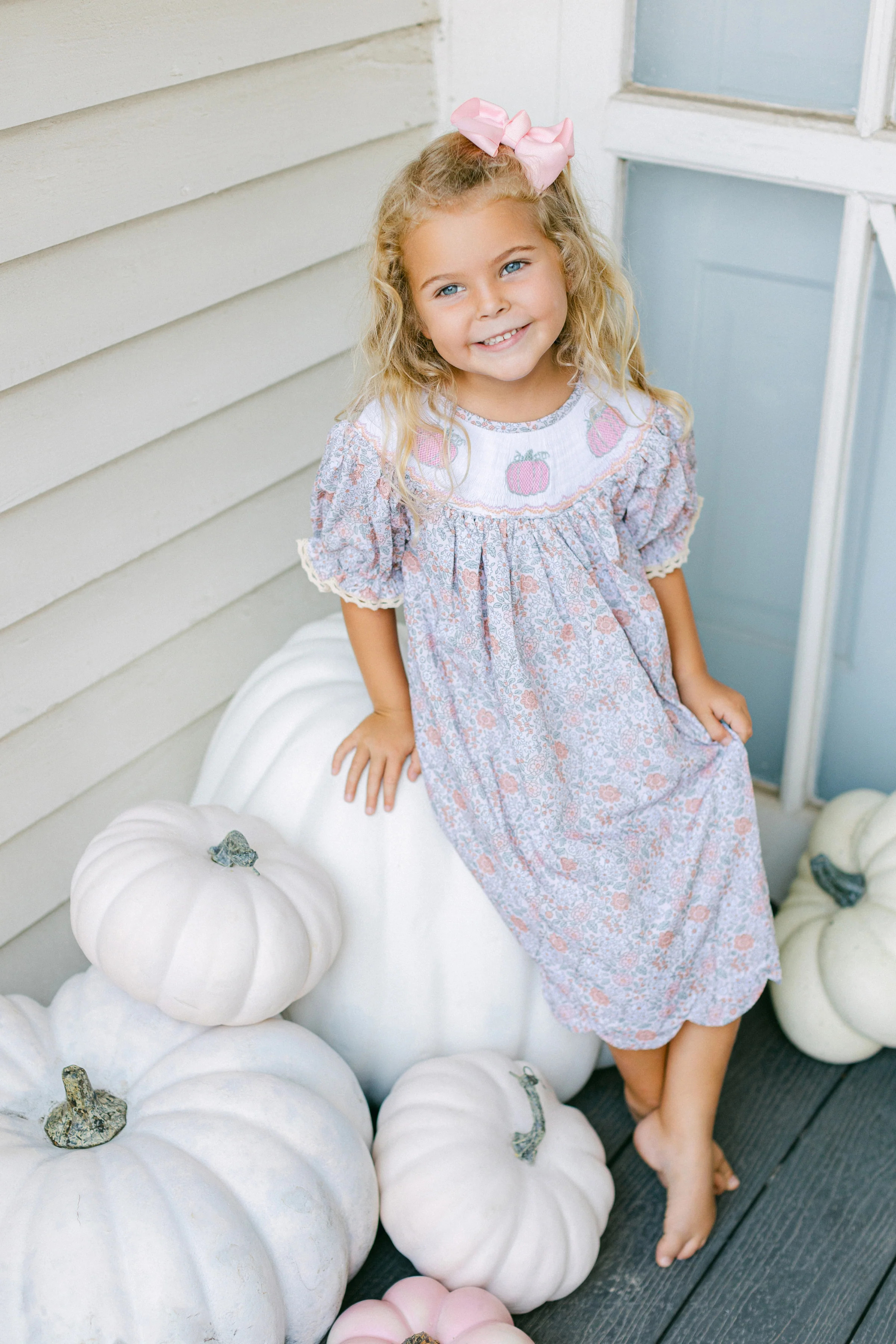 Blake Pumpkin Dress (FINAL SALE) | Poppy Kids Co