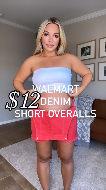 These $12 Walmart denim short overalls are available in four color options. They have really good stretch very comfortable on. These red ones are perfect for Memorial Day or Fourth of July 🇺🇸

@walmart @walmartfashion @walmartcreator Walmart, Walmart fashion, Walmart finds, Walmart style, Walmart shoppers, #walmart #walmartpeople #walmartfashion #walmartfinds #iywyk #walmartdeals #affordable #denim #overalls #shortoveralls 

#LTKFindsUnder50 #LTKFindsUnder100 #LTKStyleTip