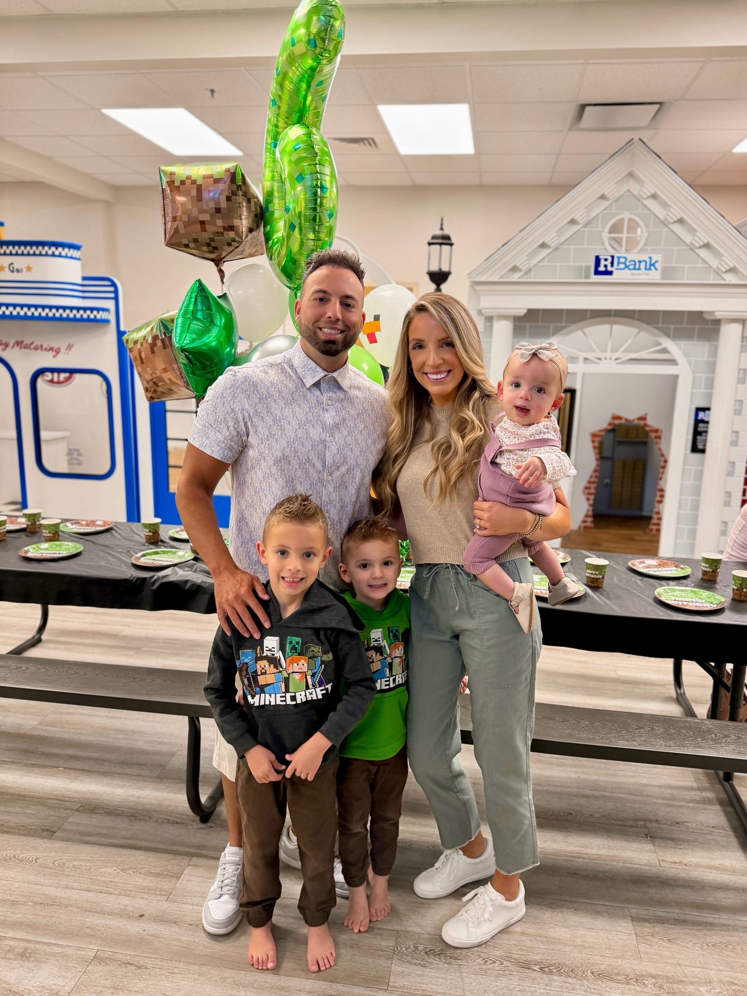 Level 6️⃣: UNLOCKED! 🧱🎮
Celebrated our big boy with all his buddies & it was the BEST day ever! Indoor playground + gymnastics + Minecraft = pure happiness 💚🤎
.
.
.
.
.
#Level6Unlocked #MinecraftParty #SixYearsOld #BirthdayBoy #KinderKid #ProudMama #YMCAParty #ATXKids #MinecraftBirthday #BuildingMemories #PartyTime #GrowingUpFast #SixAndStrong 

#LTKKids #LTKParties #LTKFamily